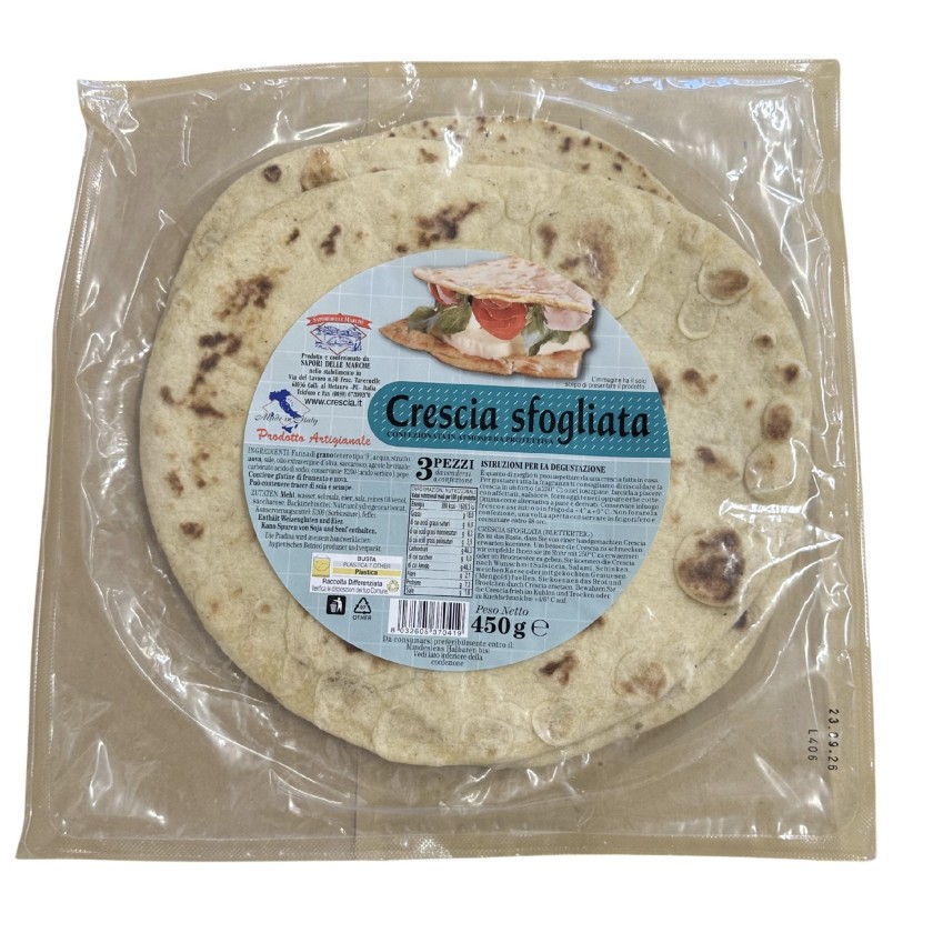 Crescia Sfogliata di Urbino